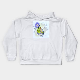 Butterfly No2 Kids Hoodie